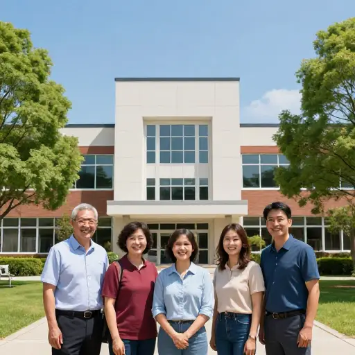 整个社区为这所学校感到自豪。