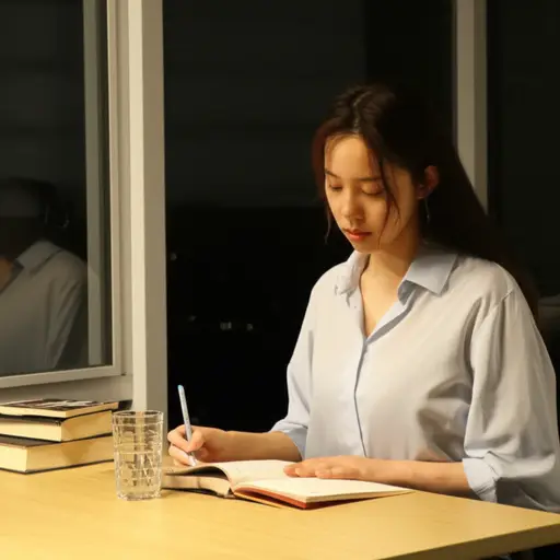 她整晚只喝水，所以一直很清醒。