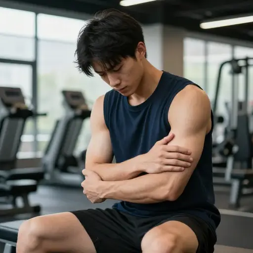 锻炼后肌肉酸痛是正常的。