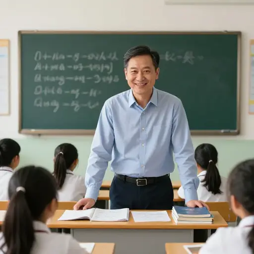 他是一名教师，将教学视为自己的天职，没有什么比优秀的学生和成功的成果更能提升他的信心了。