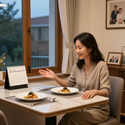 我们想请你周六来家里吃晚饭。