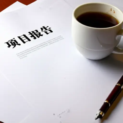 他桌上堆满了未完成的项目报告。