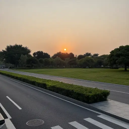 公园离这里远吗？