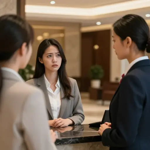 如果您对服务不满意，为什么不向酒店经理投诉呢？