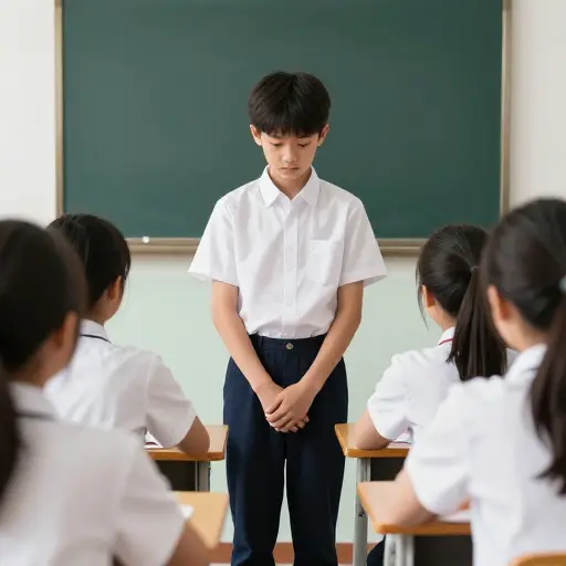 害羞使他处于劣势。