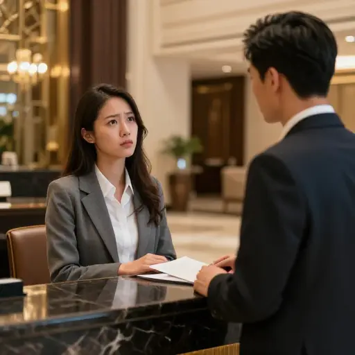 如果你对服务不满意，为什么不向酒店经理投诉呢？