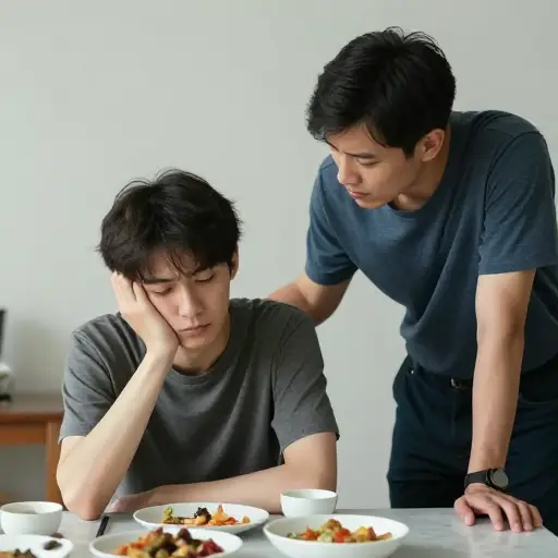 你应该多吃点，否则你会生病的。