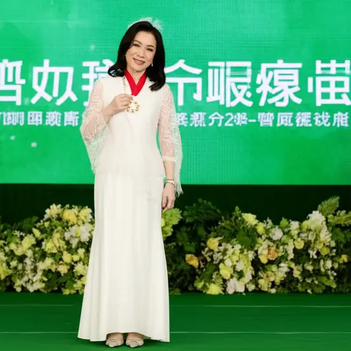 这位女男爵因其在环境保护方面的贡献而受到表彰。