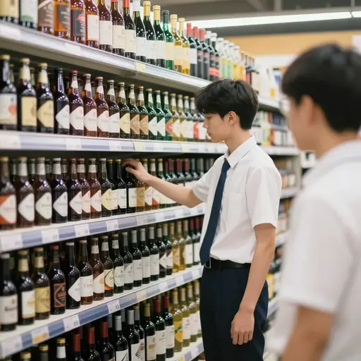 一些国家有严格的法律禁止向未成年人出售含酒精的产品。
