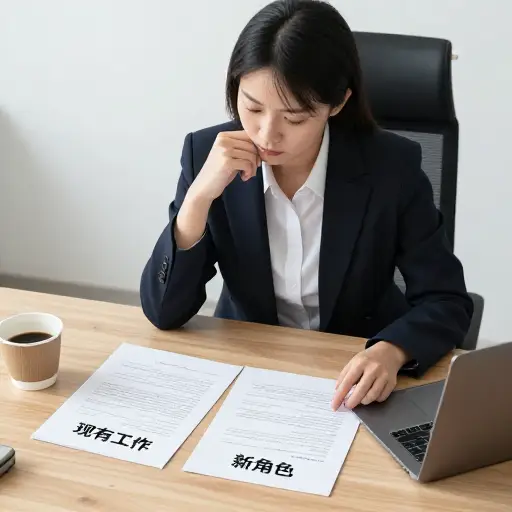 在承担新角色之前，评估你现有的工作承诺。