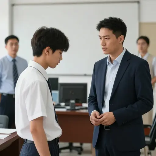 学校对那名恃强凌弱的学生采取了措施。