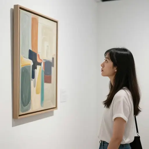她决心在当代艺术领域闯出名堂。