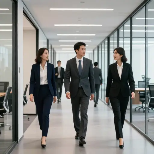 会议结束后，经理们回到了各自的办公室。