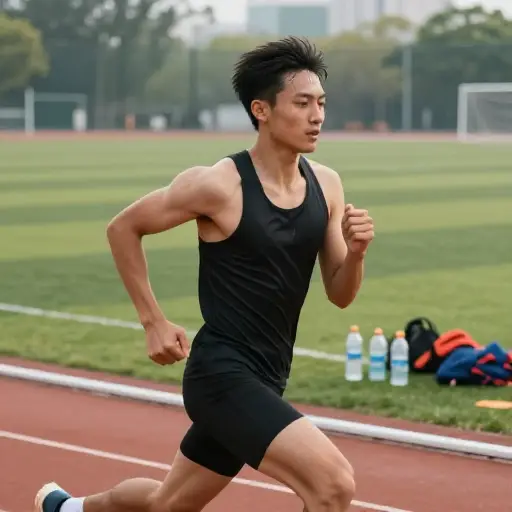 在体育运动中，成功建立在奉献和自律的基础之上。