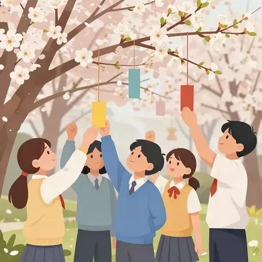 这个节日标志着春天的开始。