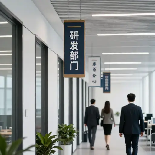 我们公司有几个部门，包括研发部门。