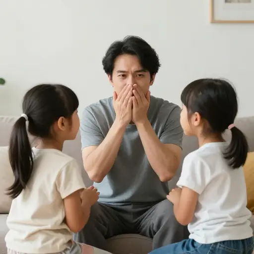 请不要在孩子面前说脏话。