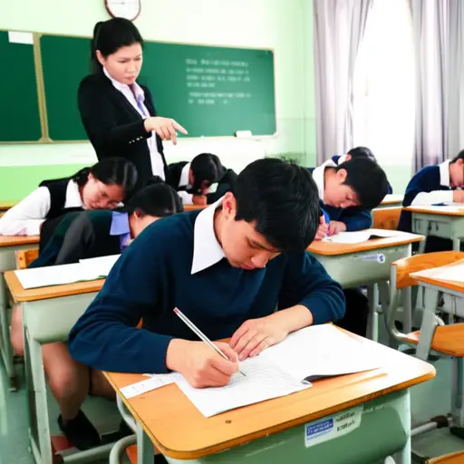 学生在考试中作弊被举报给了负责纪律的学监。