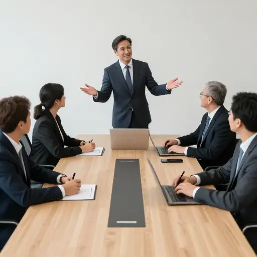 他俏皮的评论总能让严肃的会议气氛轻松起来。
