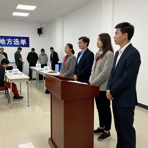 许多候选人在地方选举中竞选以代表他们的社区。