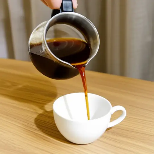 请帮我把咖啡杯加满。