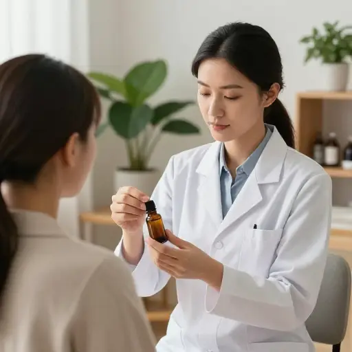 在整体医学中，芳香疗法因其治疗特性而被使用。