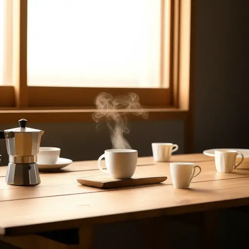 我每天早上都要喝一杯咖啡。