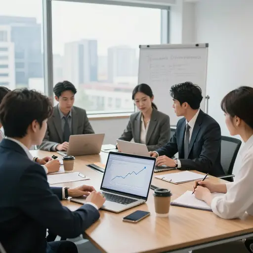 我们正在制定新的策略来提高市场份额。