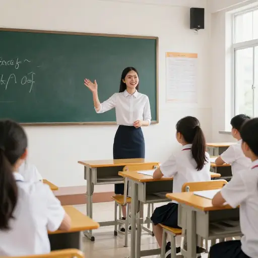她创新的教学方法在传统的学校系统中就像一股新鲜空气。