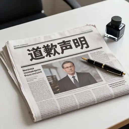 该报刊登了正式道歉以更正错误信息。