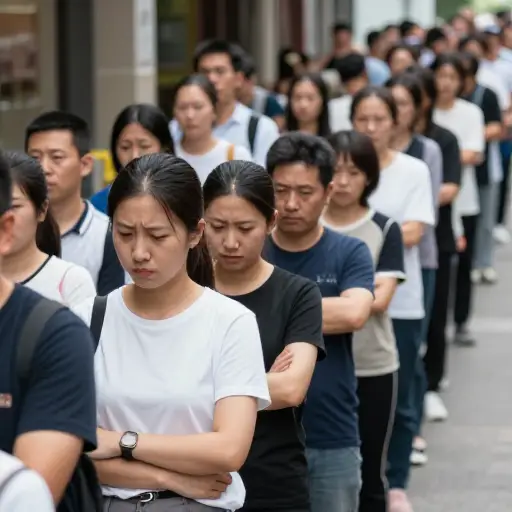 我们不喜欢排长队。