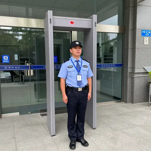 我在安全部门工作了五年。