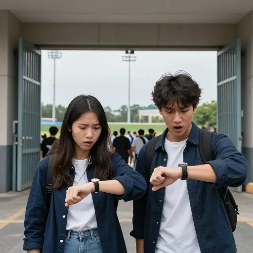 如果我们不快点，就会错过比赛开始。