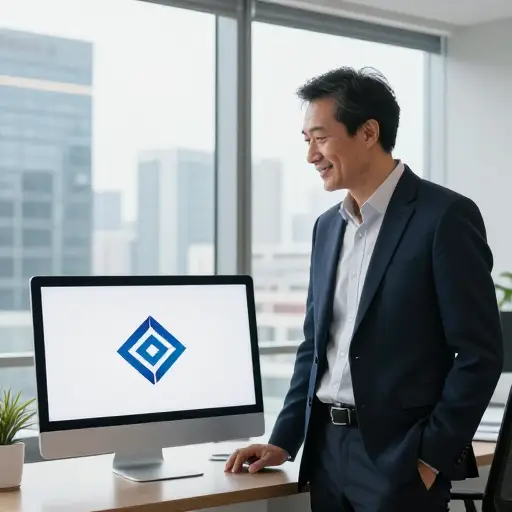 他十五年前创办了自己的公司。