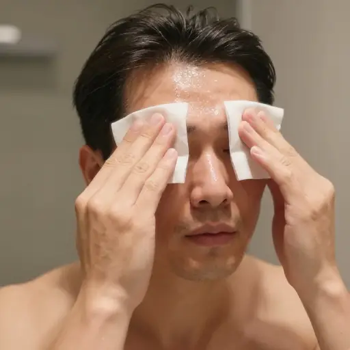 到了晚上，我的皮肤会变得很油。