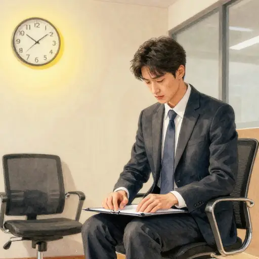 如果你是那个职位的候选人，你大概也会紧张的。