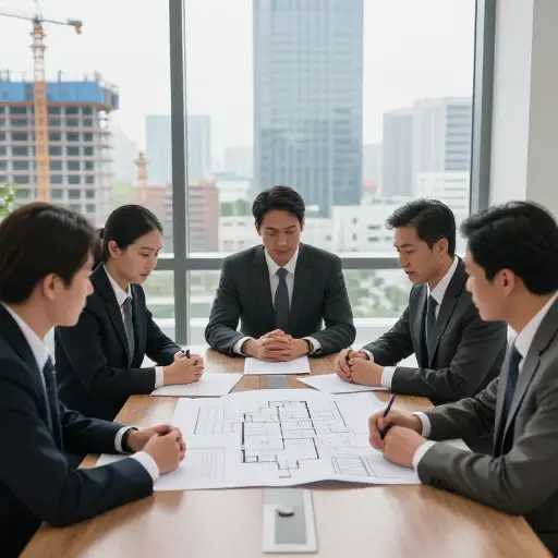 几家银行组成了一个财团来资助这个大型基建项目。