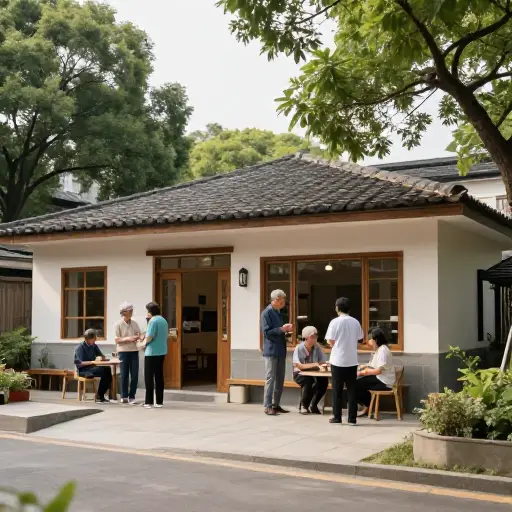 这些小型社区中心起到了非常有益的作用。