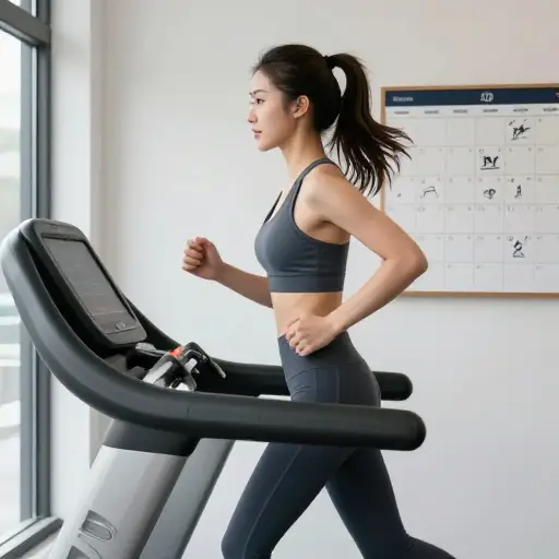 爱丽丝每隔一天去一次健身房。