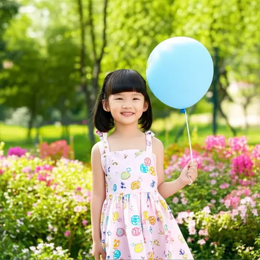 米妮是我见过最可爱的小女孩。