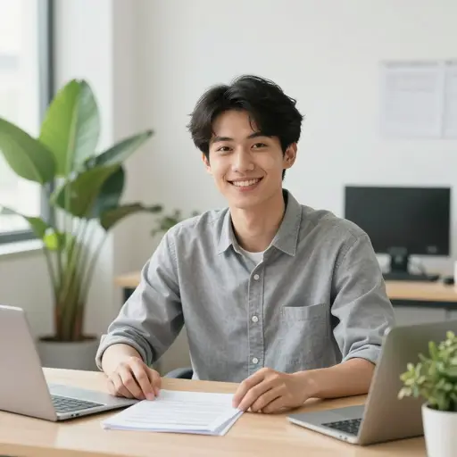 经过多年寻找，我终于找到了理想的工作。