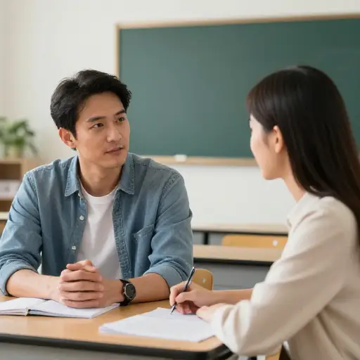 家长和老师应该定期交流对学生表现的意见。