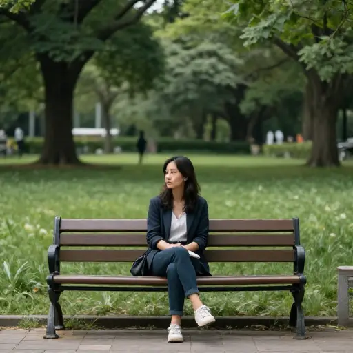 她害怕任何可能打扰她来之不易的宁静的介入。