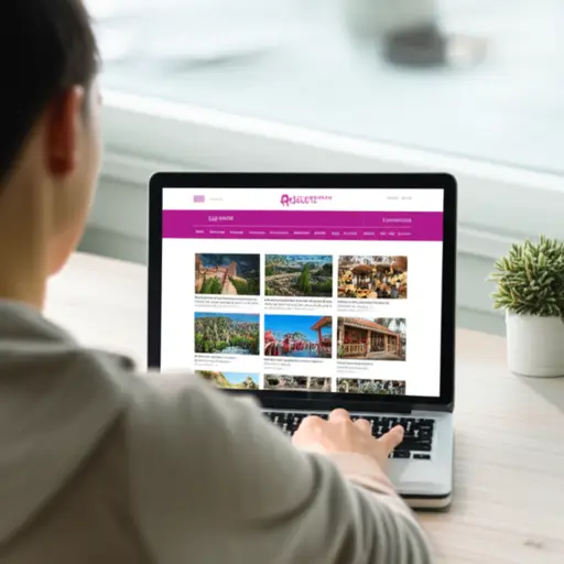 我在网上找到了很多关于这个城市的旅游信息。