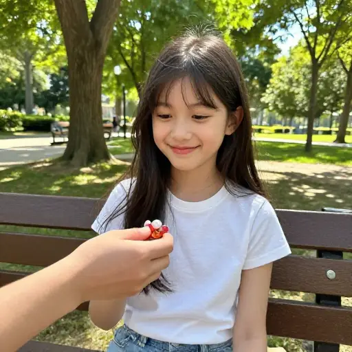 她太天真了，这么容易就相信陌生人。