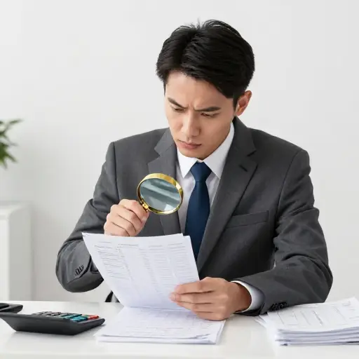 审计人员将仔细审查每一笔支出。