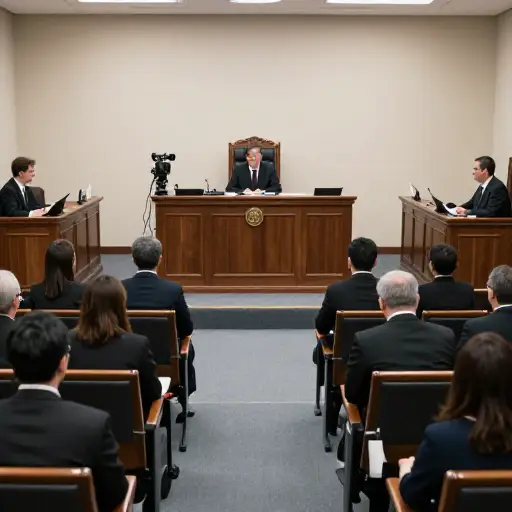 法院正在处理一起涉及著名演员的高调案件。