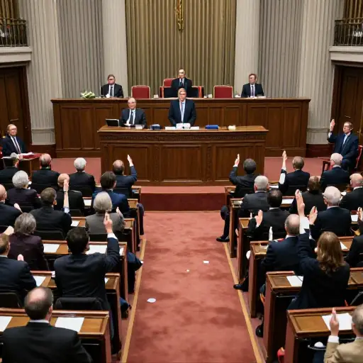 该国议会批准了向侵略者正式宣战。