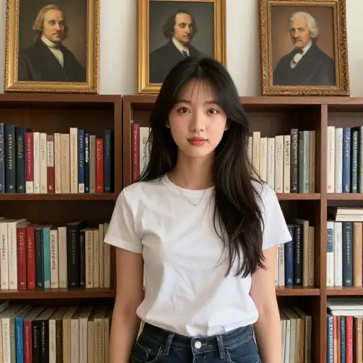 她出身于一个学者世家。