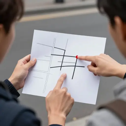 您能在地图上指给我看吗？